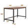 Ebern Designs Lars Metal Base Writing Desk & Reviews | Wayfair