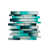 Menthe / Bleu sarcelle