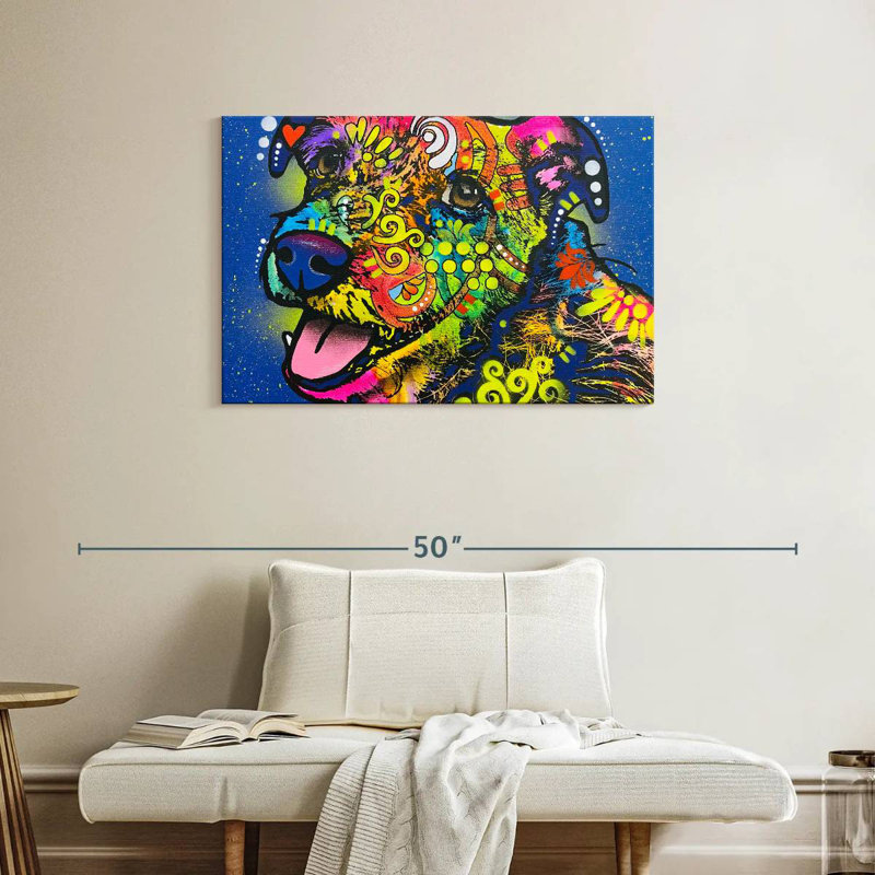 Brampt I Wuv You, 24" H x 36" W