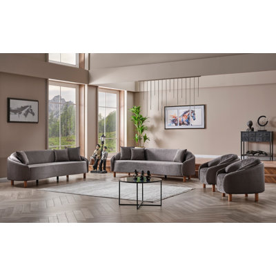 Kelly 4 - Piece Living Room Set