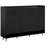 Shoe Cabinet with Adjustable Shelves, Minimalist Home Organizer with Solid Wood Legs, Storage Sideboard for Entryway, Living Room