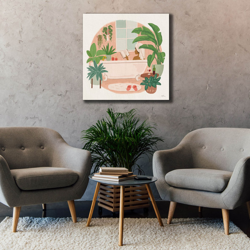 Art mural sur toile Winston Porter «Urban Jungle 1» par Janelle Penner, H 37 po x l 37 po x P 1,5 po