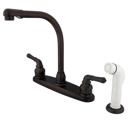 Magellan Hot & Cold Water Dispenser with Side Spray, Oil Rubbed Bronze