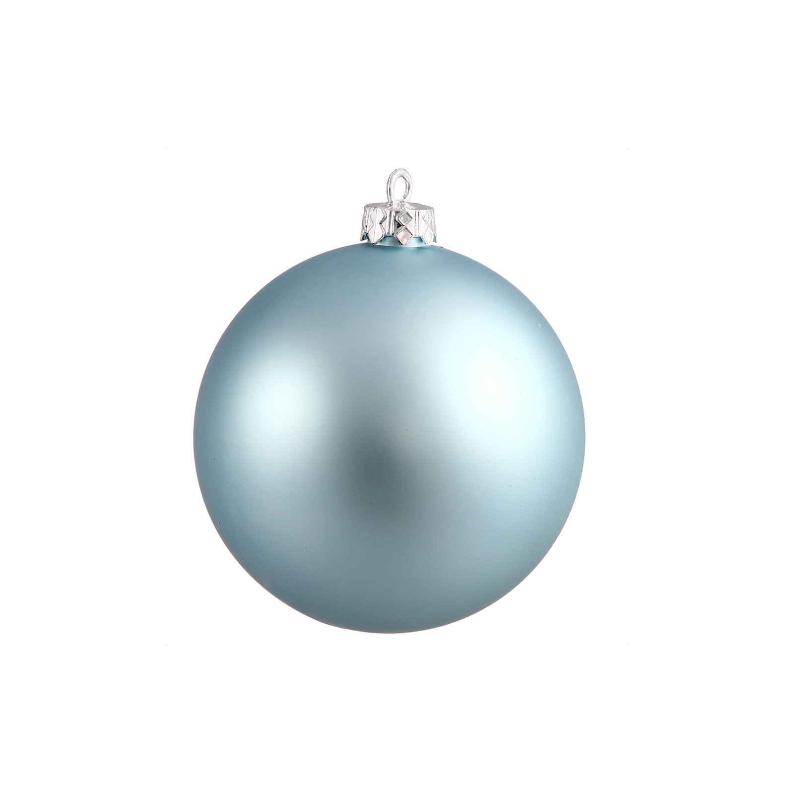 Holiday Décor Ball Ornament, Baby Blue, 3" H x 3" W x 3" D