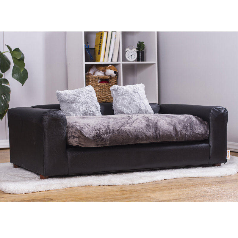 Canapé pour chien Kayenta, Noir / gris anthracite, Grand
