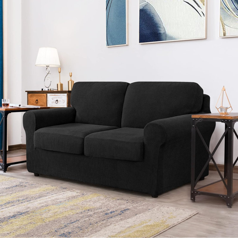 Sofa Slipcover, Black