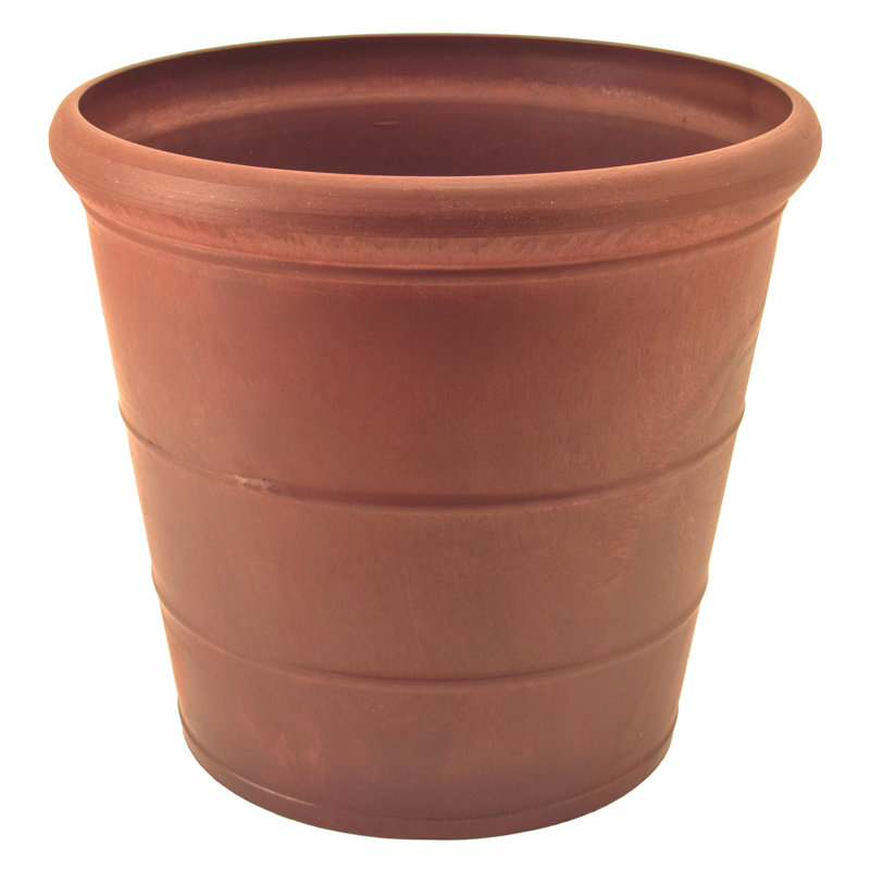 Pot à fleurs en composite Andelarre, Terra Cotta