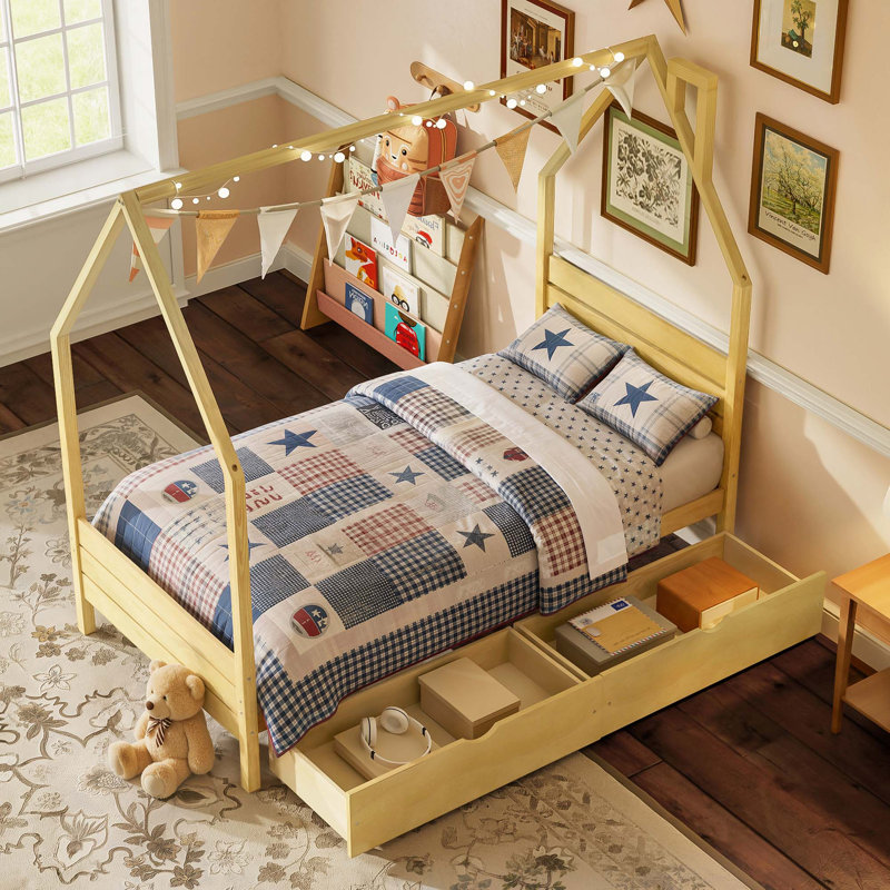Bed, Naturel