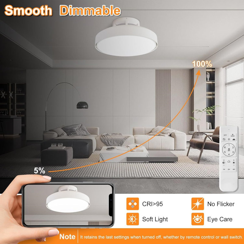 Ceiling Fan with LED Lights