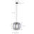Breen 1 - Light Black Lantern Pendant