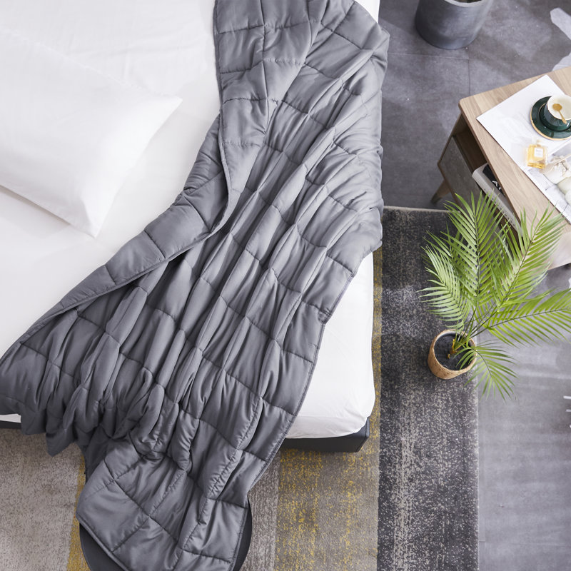 Weighted Throw Blanket, Charcoal