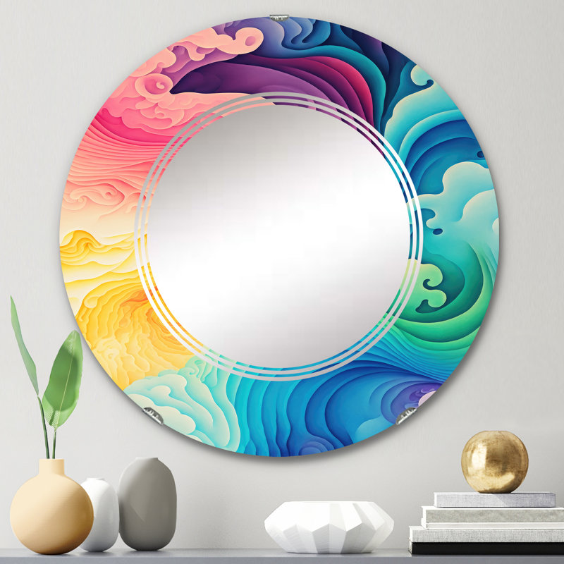 Miroir mural Quy, 24 po x 24 po