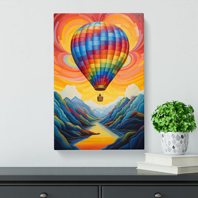 Hot Air Balloon Abstract No.3 - Print
