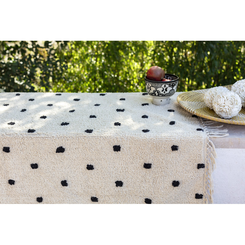Hanbal Moroccan Hand Woven Area Rug, Rectangle 160 x 230cm