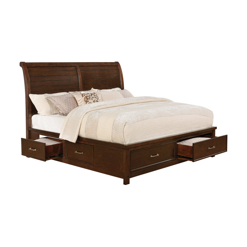Ensemble de chambre à coucher avec table de chevet 2 pièces Ardent, Grand