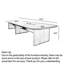 Table de réunion ovale moderne Modern-2079421779