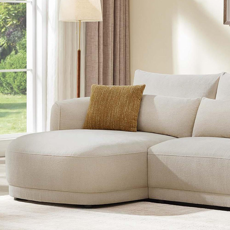 Left Arm Chaise, Linen