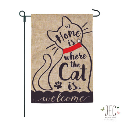 Double Sided 18'' H x 12.5'' W Garden Flag