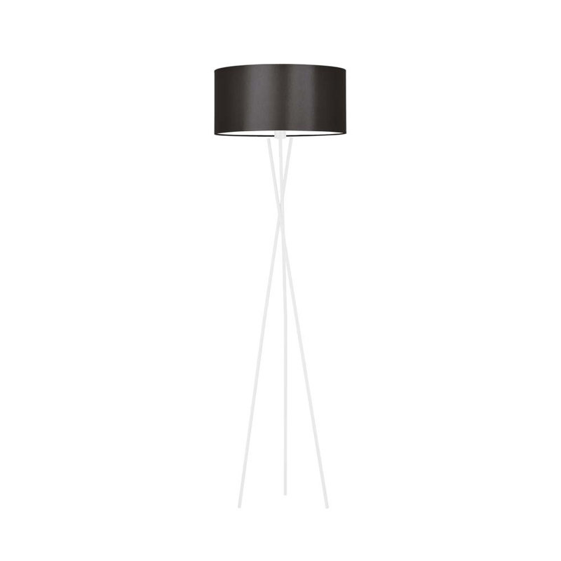 Arless 160cm Tripod Floor Lamp, White, Brown