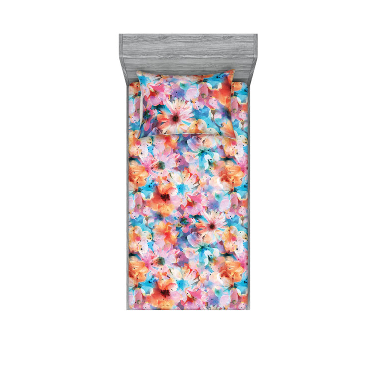Drap-housse et taies décoratives 3 pièces Ambesonne