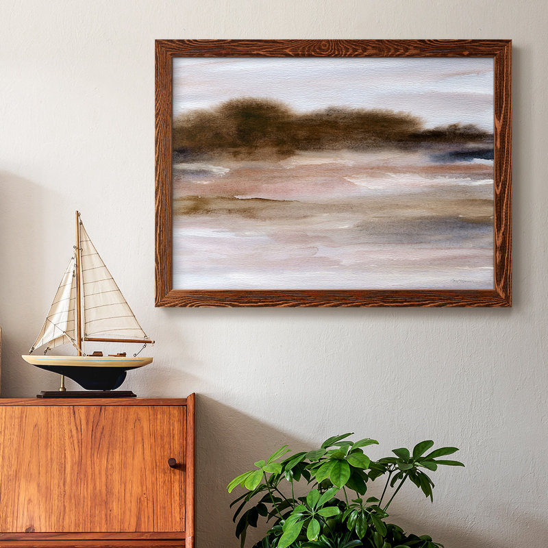 Autumnal Bay, reproduction d'art sur toile encadrée, Érable, H 22 po x l 32 po x P 1,5 po