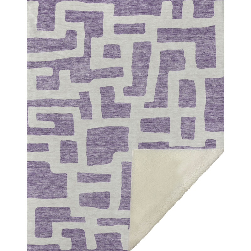 Jeté Sherpa ASB903, Mauve