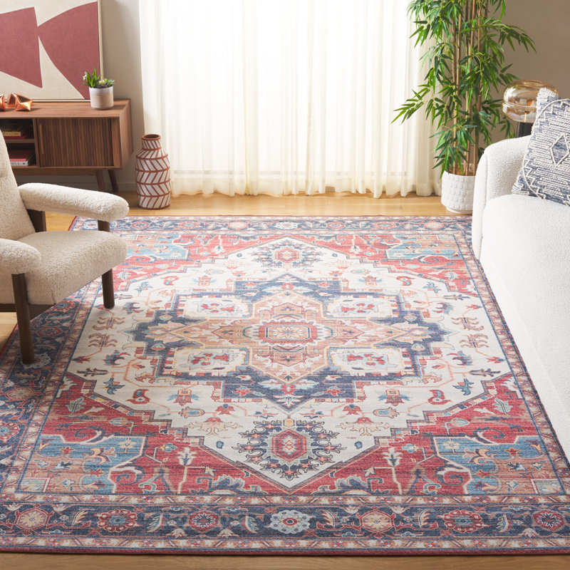 Kreitzer Performance Machine Washable Oriental Rug, Rectangle 8' x 10'