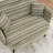 47.6''Wide Upholstered Boucle Loveseat Sofa With Stripe Pattern-254897339