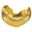 Burled Bowl, Resin, Gold Leaf Finish