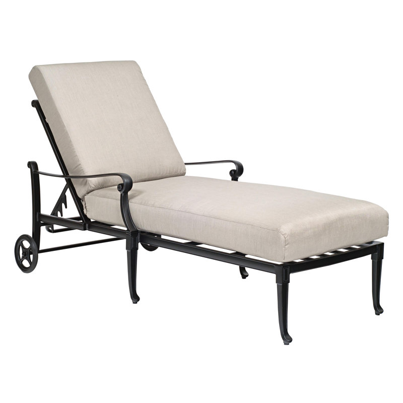 Adjustable Chaise Lounge, Chestnut Brown, Fife Bark
