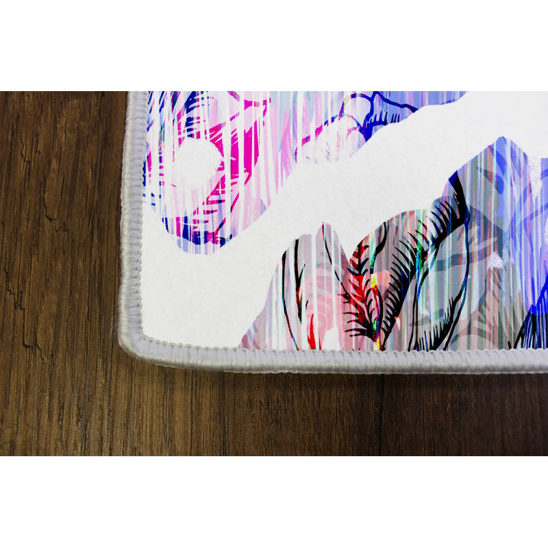 Tapis d'entrée de qualité supérieure, 31,5 po x 59,1 po | 100% polyester, hauteur des poils de 0,4 po, antibactérien et envers en PVC antidérapant | Conception tissée avec impression numérique 3D, lavable à la machine, idéale pour la décoration intérieure et les vestibules