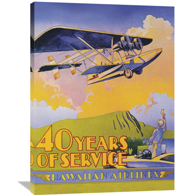 " Hawaiian Airlines - 40 Years Of Service " by C.E. White