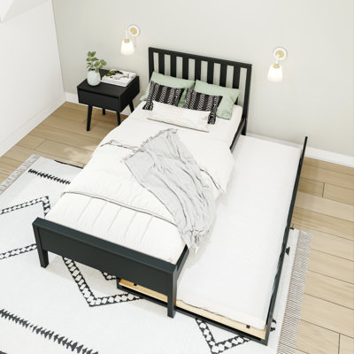 Brubaker Kids Platform with Trundle