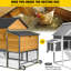 Grand poulailler mobile 85 po