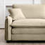 Tan Corduroy Footrest, Suits Different Sofas, Comfortable Chair Seating Stool, Matches Multiple