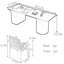 Ensemble de bureau et de chaises Maksut-409115884