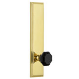 Grandeur Carré Tall Plate Privacy with Lyon Door Knob