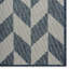 Tapis intérieur / extérieur bleu / crème Nicole-67637864