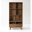 Bibliothèque luxueuse en bois massif Home