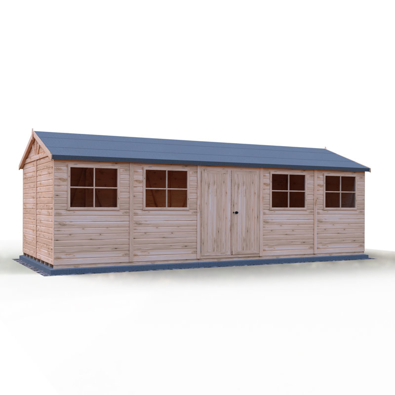 Mammoth 10 ft x 25 ft Shiplap Workshop