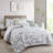 6 Piece Ravello Scroll Printed Microfiber Quilt Set-1236507671