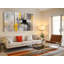 «Triptych Canvas Wall Art», ensemble de toiles abstraites grises, jaunes et noires - art mural moderne pour la décoration de salon, la reproduction de peinture-377717371