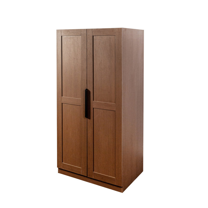Armoire de cuisine autoportante avec portes et tablettes