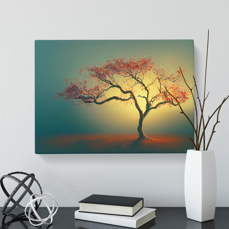 Sparkling Apple Tree - Wrapped Canvas, 35cm H x 50cm W x 3cm D