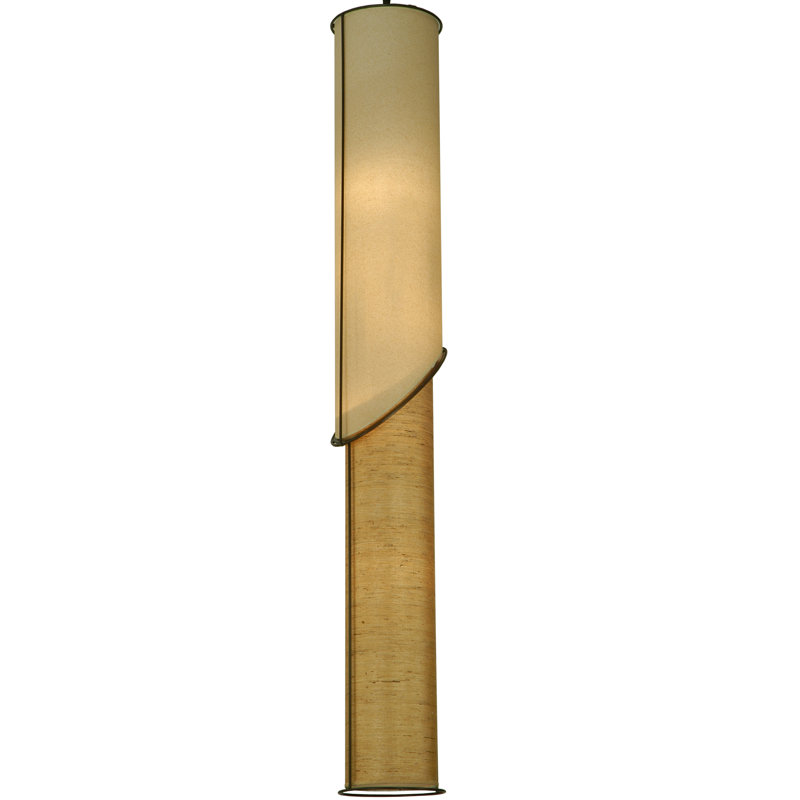 Luminaire suspendu cylindrique simple 5 lumières Cilindro