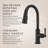 Pull Down Single Handle Kitchen Faucet-90212886