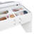 Cushign 3-drawer Makeup Vanity & Stool Set-714431701