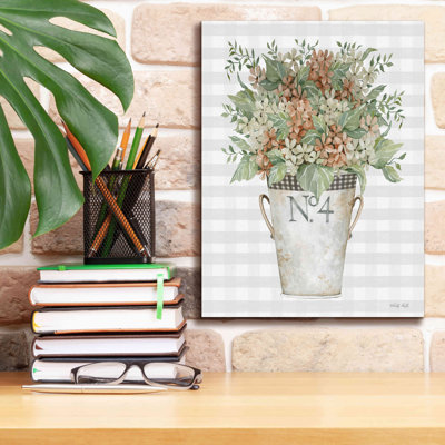 «Kampsville Fall Flowers On Canvas» par Cindy Jacobs, reproduction
