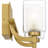 Roseville 2-Light Brushed Gold Bath Light