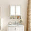 Armoire de rangement de salle de bain, armoires à pharmacie pour salle de bain avec miroir